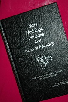 Wedding Funeral Ceremony Book