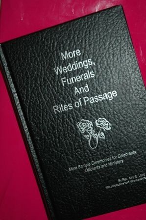 Wedding Funeral Ceremony Book